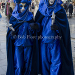Blu Carnival masks in Venice