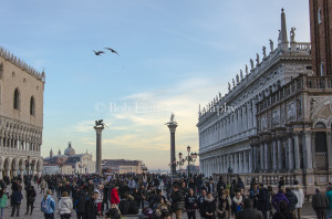 Blu sky in San Marco square