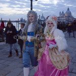 Carnival couple mask in Venice