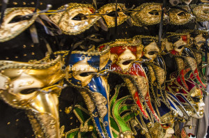 Masks in Venice Carnival